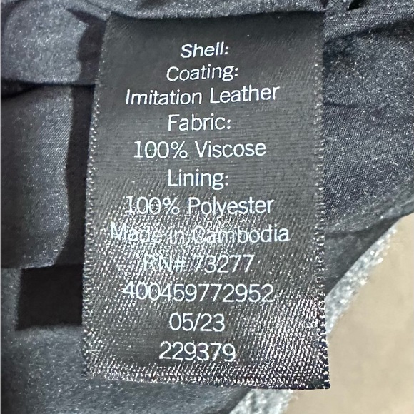 NWOT women’s Simply Vera Vera Wang Moto jacket SZ XS - Picture 6 of 7